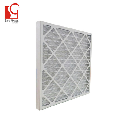 Train And Subway HVAC Air Filter Efficiency Pre Pleated Panel Filter MERV 8 Air Filter
